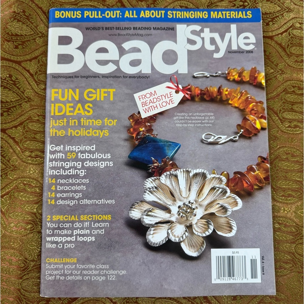 Bead Style Magazine November 2008